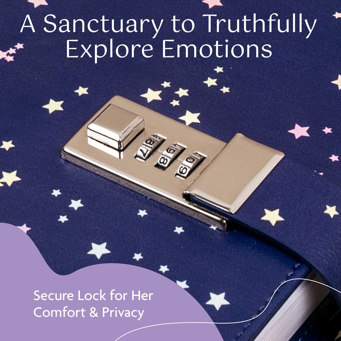 "My Feelings are Valid" Daily Locking Prompt Journal Diary for Tweens image 2